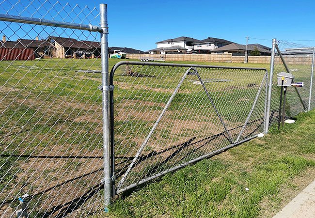 Galvanized Chain Link Fence