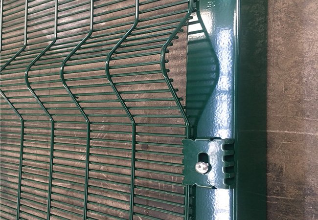 Square Post Anti Climb Fence
