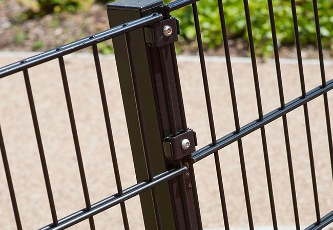 Rectangle Post Double Wire Fence