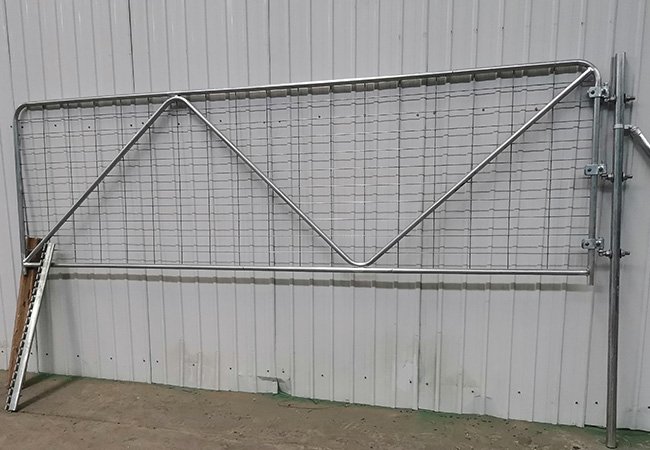 Galvanized Steel Farm Gate