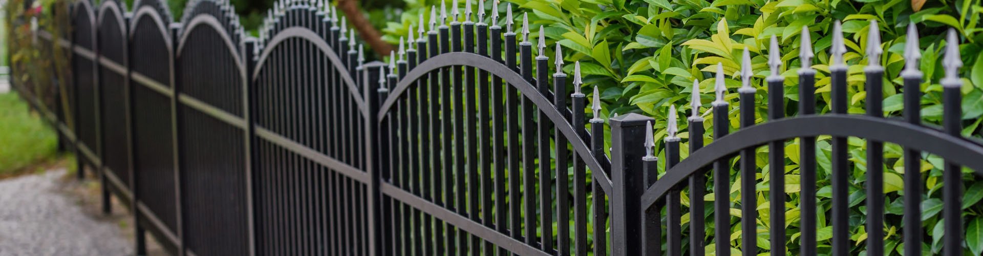 Metal Garden Fence