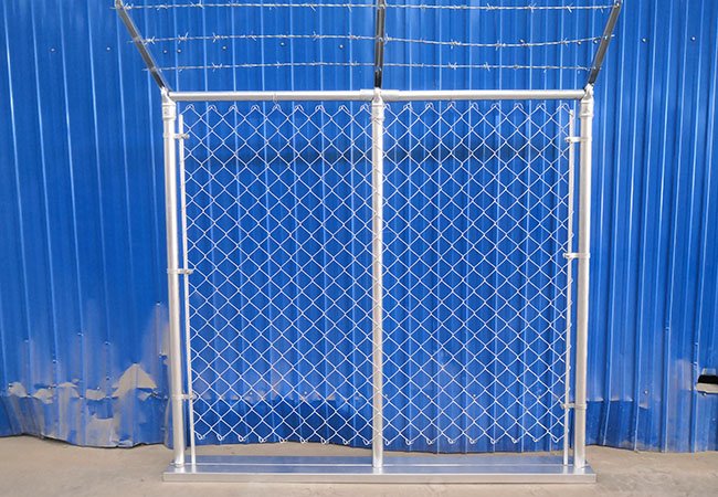 Galvanized Chain Link Fence