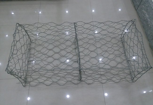 Galvanized Gabion Fence