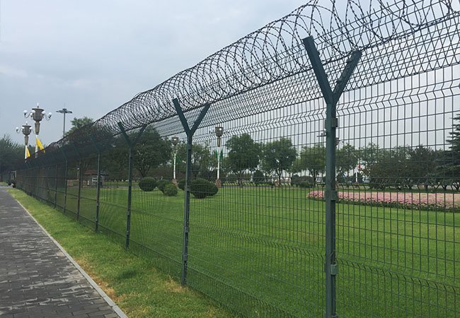 Airport Security Fence
