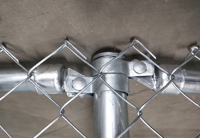 Galvanized Fence Round Post