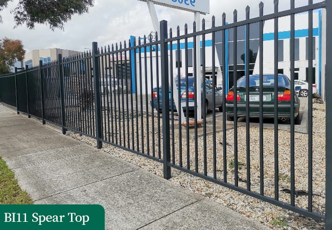 Spear Top Tubular Fence