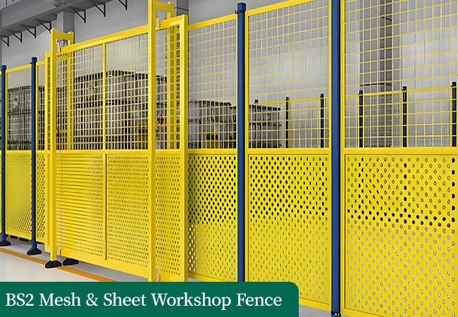Mesh & Sheet Workshop Fence