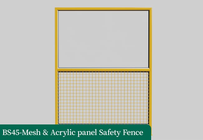 Mesh & Acrylic panel Safety Fence