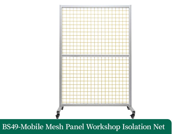 Mobile Mesh Panel Workshop Isolation Net