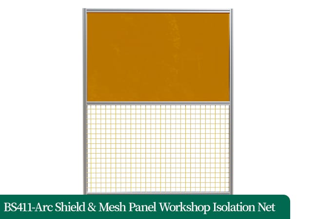 Arc Shield & Mesh Panel Workshop Isolation Net