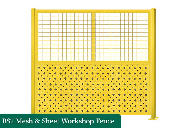 Mesh & Sheet Workshop Fence