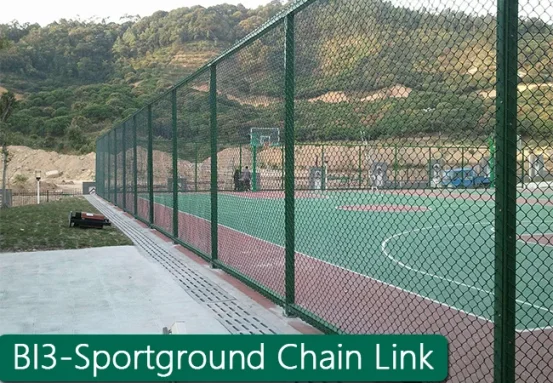 Sportground Chain Link Fence