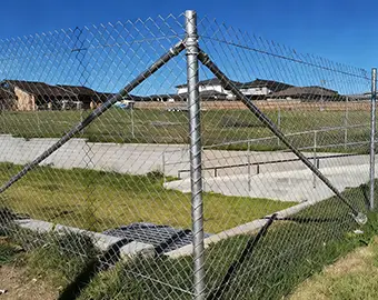 22,000 Sets Of Chain Link Fence For Canada Solar Farm Security Project