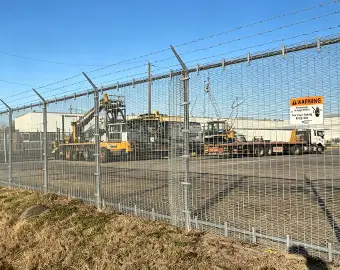 9,800 Meters of 358 Fence Installed for South Africa Mining Processing Plant