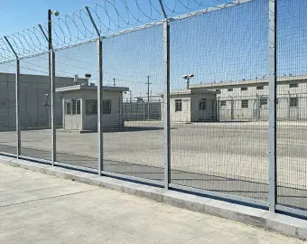 18,500 Sets Of 358 Fence For Prison High Security Perimeter Protection Project
