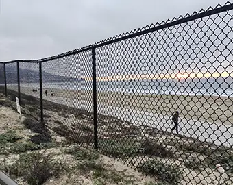 15,600 Sets Of Chain Link Fence For US Highway & Industrial Perimeter Protection Project