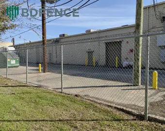 Mexico Logistics Distribution Center Chain Link Fence Project | BDFENCE