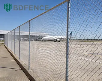 How Chain Link Fence Secured a Large Airport Cargo and Logistics Zone | BDFENCE
