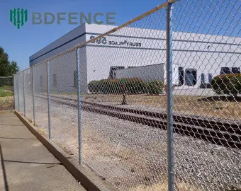 Chain Link Fence Solution for Germany Logistics Center Project | BDFENCE
