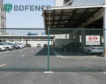 4mm Wire 358 Security Fence Project for a Data Center in Germany