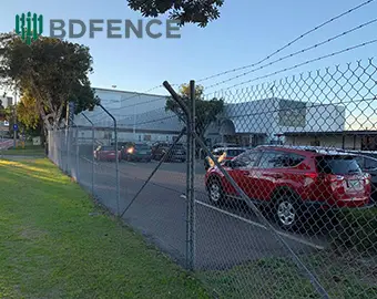Chain Link Fence and Sliding Gate System for a Commercial Facility in Australia
