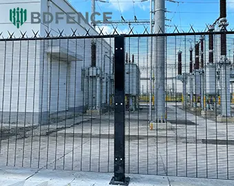 358 Clear View Security Fence Project for a South African Industrial Facility