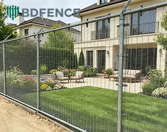 4.2m High 358 Security Fence System for a Correctional Facility