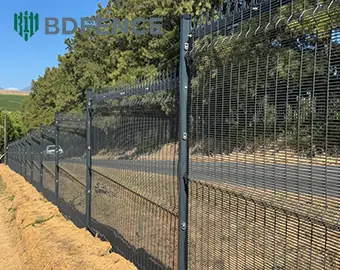 Custom 358 Fence Panels for Uneven Terrain and Stepped Installation in Australia