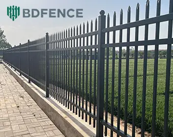 Steel Picket Fence Top Styles: Flat Top, Spear Top and Pressed Spear Compared
