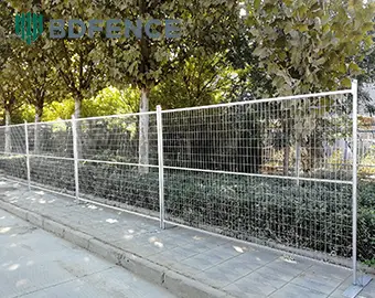 Temporary Construction Fence Project for a Commercial Development in Canada